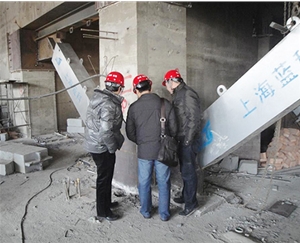 2012年3月12號山西省建築設計院人員來萬達廣場參觀